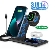3-in-1 Wireless Charger Stand Pad