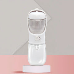 Portable Dog Cat Water Bottle with Storage