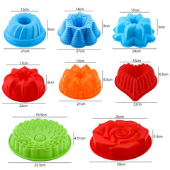 3D Silicone Cake & Candy Mold