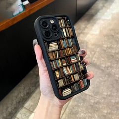 Book Shelf Creative Pattern Phone Case