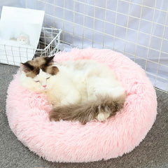 Super Soft Plush Cat & Dog Bed