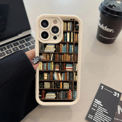 Book Shelf Creative Pattern Phone Case