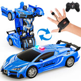 2-in-1 Remote Control Transforming Robot Car with Gesture Control