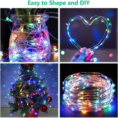 3M LED Curtain String Lights
