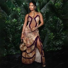 Cutenova Luxury Asymmetrical Gown – Where Grace Meets Edge