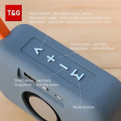 T&G Portable Bluetooth Speaker