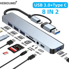 8-in-1 USB Type-C HUB
