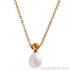 Trendy Freshwater Pearl Pendant Necklace