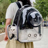 Transparent Space Capsule Pet Backpack