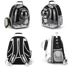 Transparent Space Capsule Pet Backpack