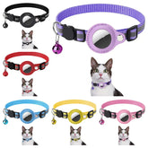 Reflective Airtag Collar with Protective Case for Cats & Small Dogs