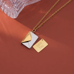 The Love Letter Envelope Necklace