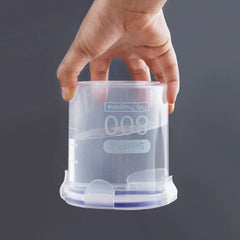 Transparent Sealed Storage Bottle