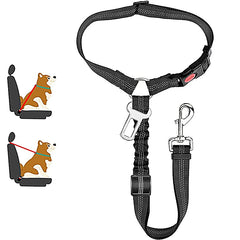 Adjustable Pet Car Seat Belt Harness