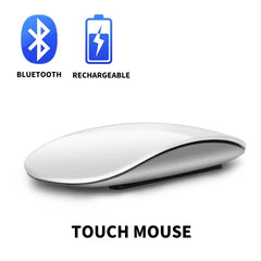 Xiaomi Touch Mouse Bluetooth Buttonless USB Rechargeable Mini Portable Office Wireless Silence Mouse For Multiple Systems Type-C