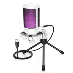 AmpliGame RGB USB Condenser Microphone