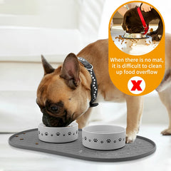Dog Food Mat Pet Placemat