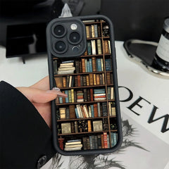 Book Shelf Creative Pattern Phone Case