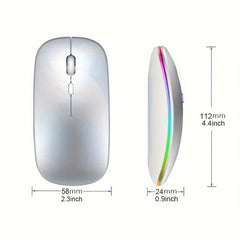 LYBYU Silent Rechargeable Wireless Mouse