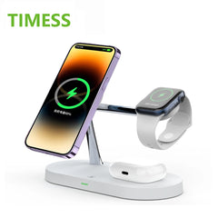 TIMESS 3-in-1 Magnetic Wireless Charger