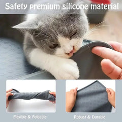 Silicone Pet Feeding Mat – Non-Slip, Waterproof, Easy-Clean