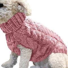Winter Warm Turtleneck Dog Sweater