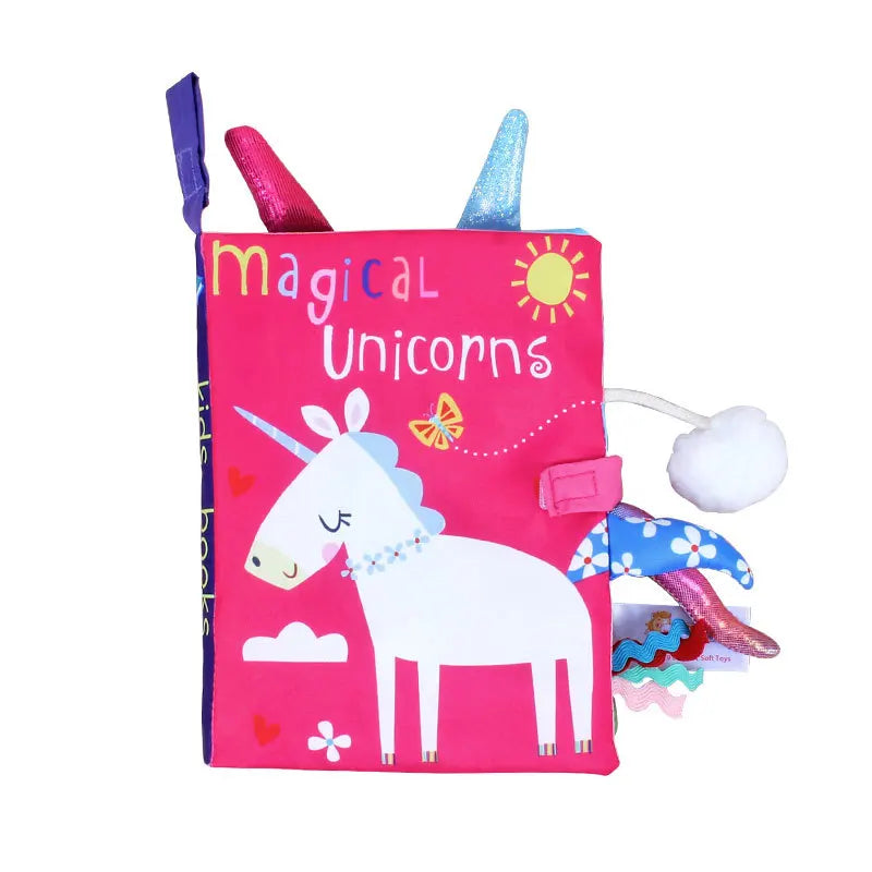 Interactive Soft Baby Cloth Book