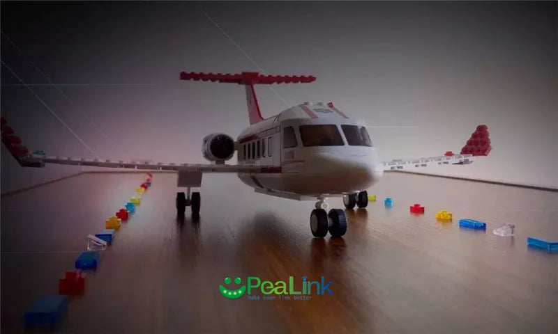 City Cargo Aircraft Building Block Set