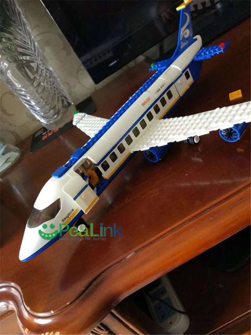 City Cargo Aircraft Building Block Set