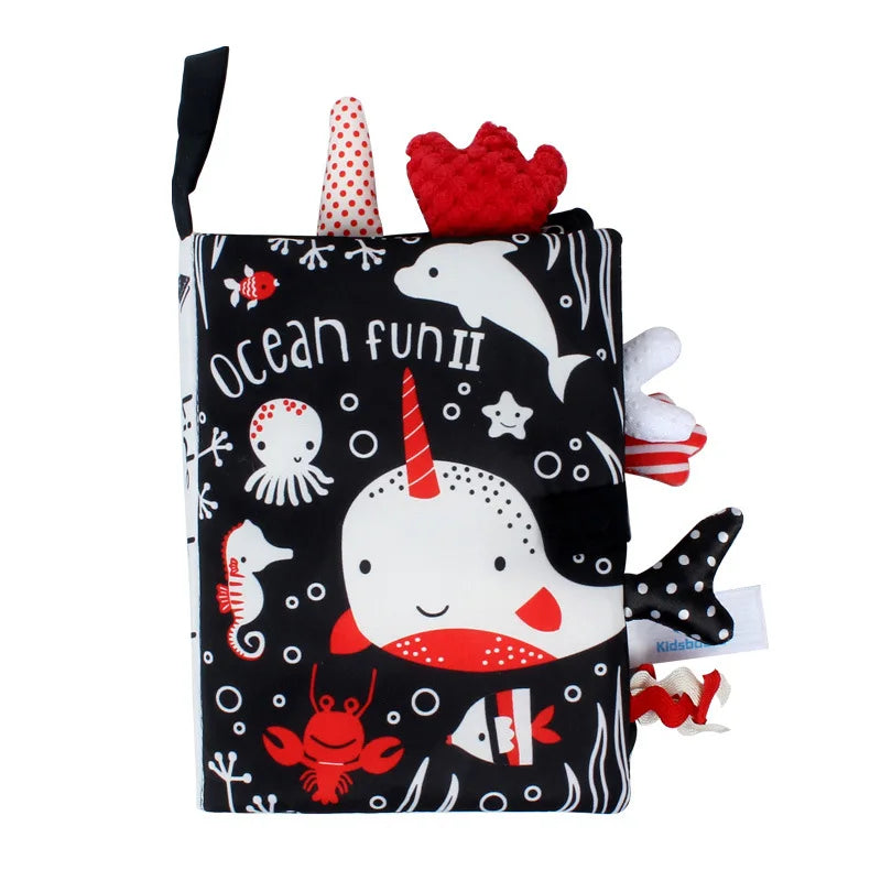 Interactive Soft Baby Cloth Book