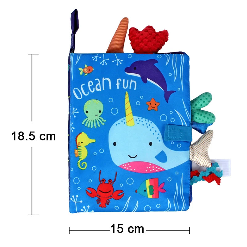 Interactive Soft Baby Cloth Book
