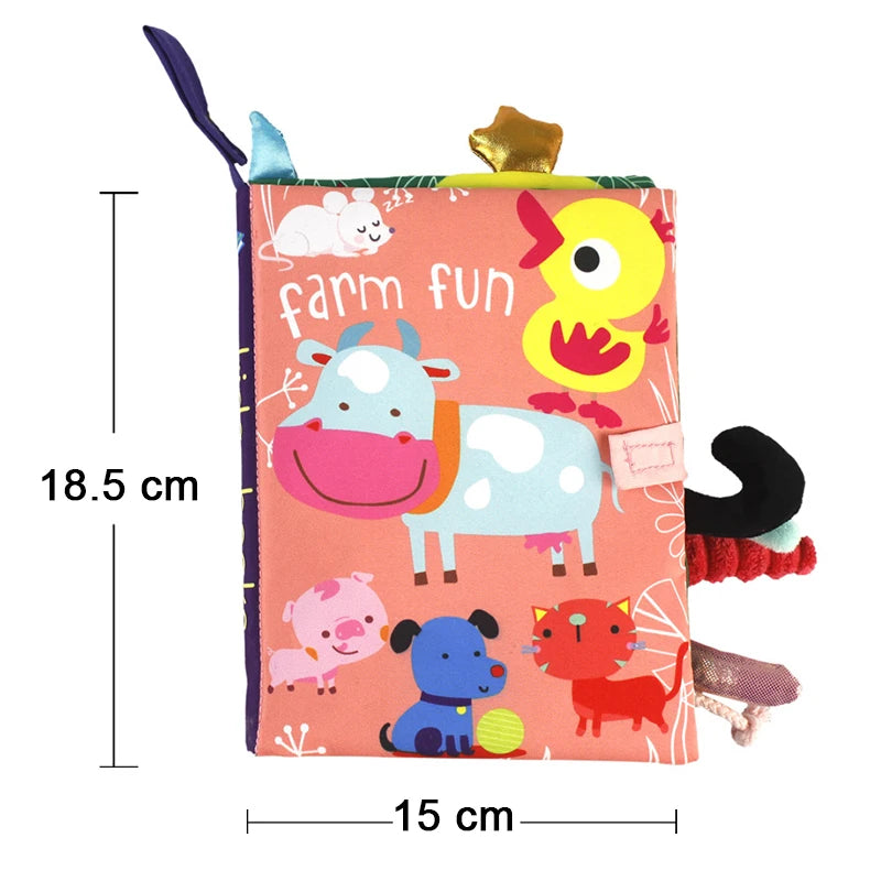 Interactive Soft Baby Cloth Book