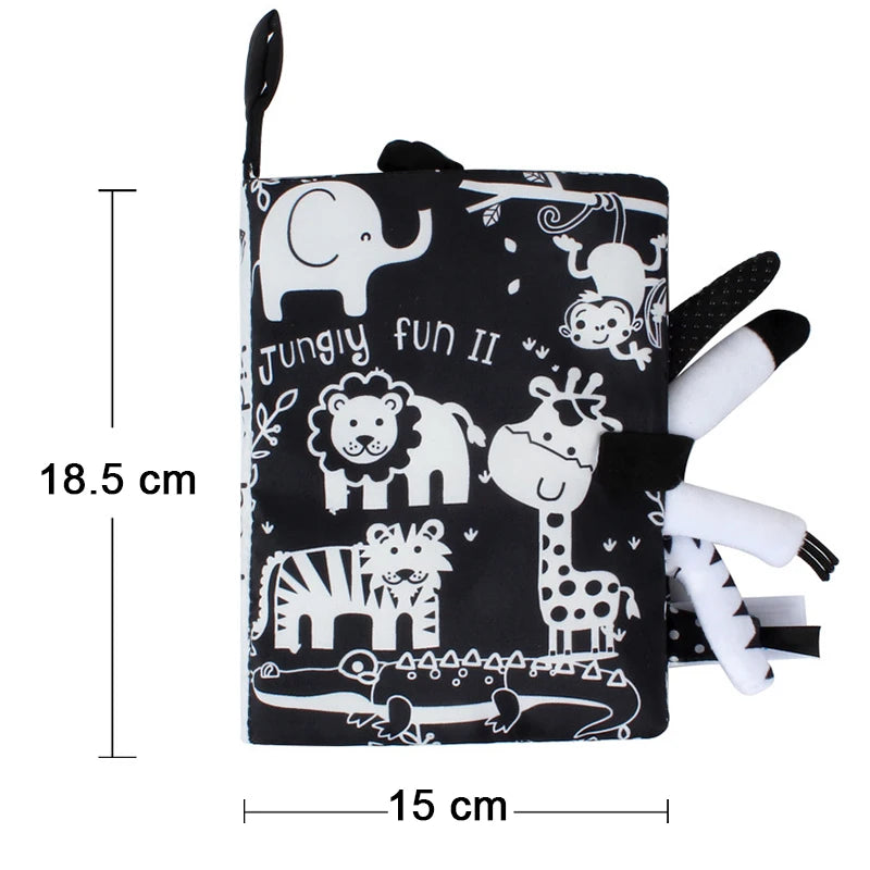 Interactive Soft Baby Cloth Book