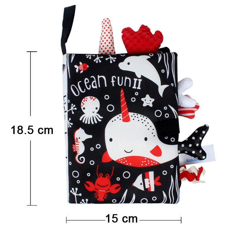 Interactive Soft Baby Cloth Book