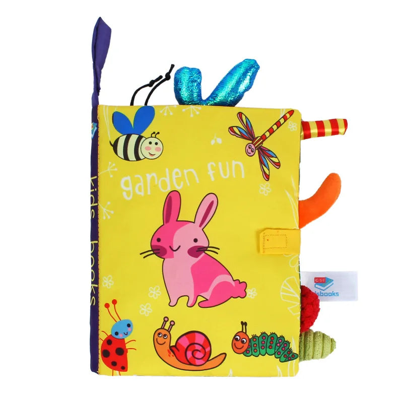 Interactive Soft Baby Cloth Book