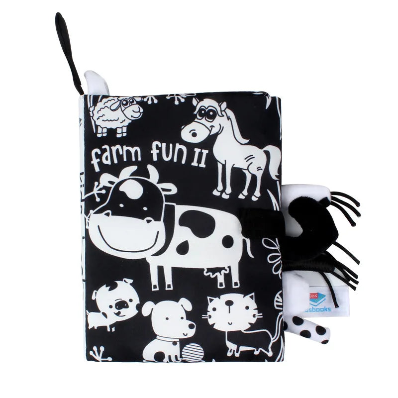Interactive Soft Baby Cloth Book