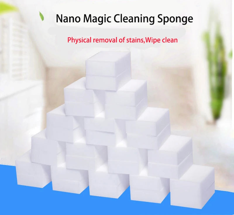 100pcs Melamine Magic Sponge Erasers