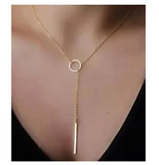 Trendy Acrylic Pendant Necklace