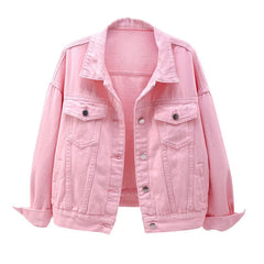 Sweet Cartoon Embroidered Zip-Up Hoodie