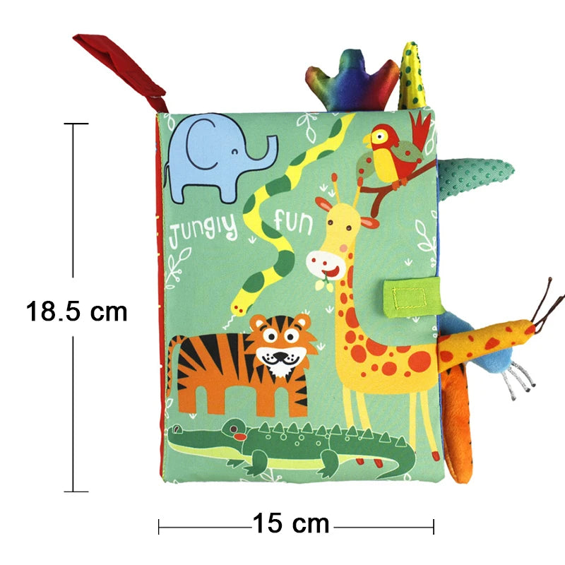 Interactive Soft Baby Cloth Book