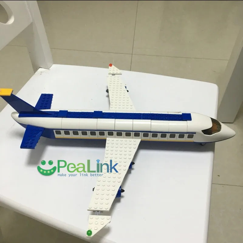City Cargo Aircraft Building Block Set