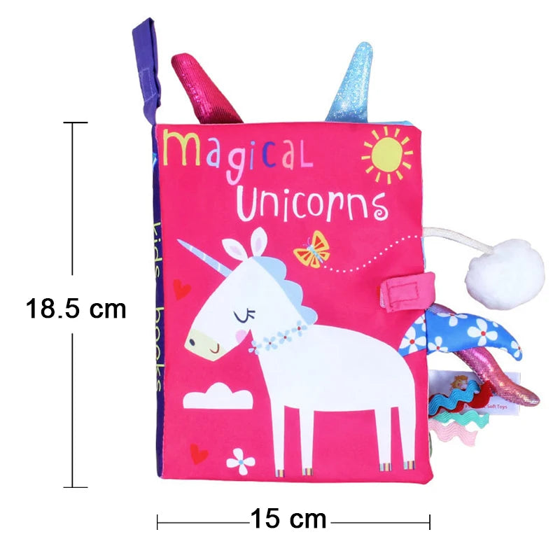 Interactive Soft Baby Cloth Book