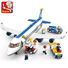 City Cargo Aircraft Building Block Set