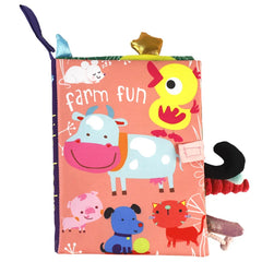 Interactive Soft Baby Cloth Book