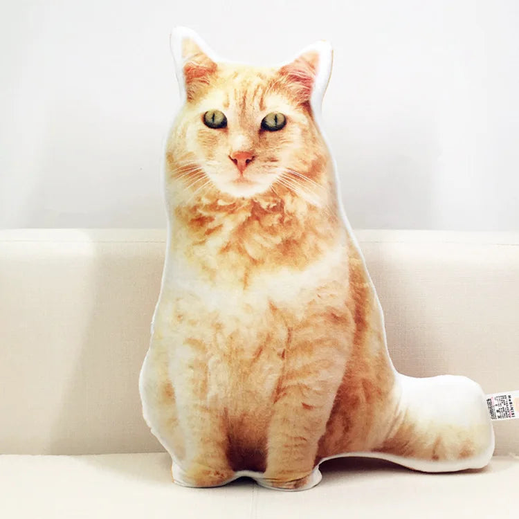 Photo Customization DIY Dog Cushion Pet Plush Pillows Stuffed Animal Cat Pillow Sofa Car Decorative Personalized birthday gift