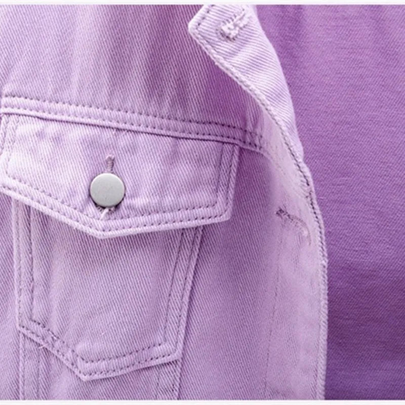 Sweet Cartoon Embroidered Zip-Up Hoodie
