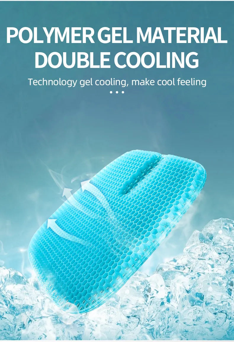 The Cloud Beneath You – TPE Honeycomb Gel Cushion
