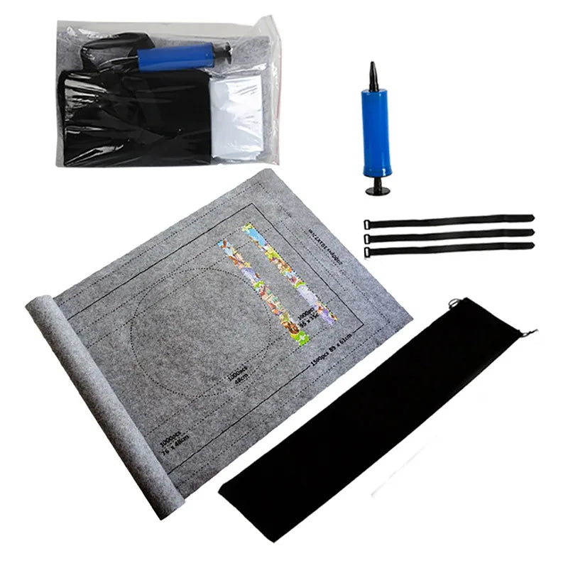 Felt Jigsaw Puzzle Roll Mat