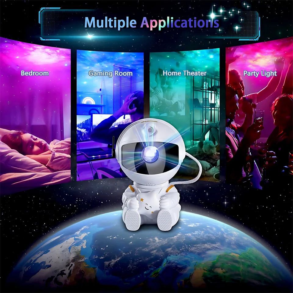 DVOLADOR Astronaut Galaxy Projector