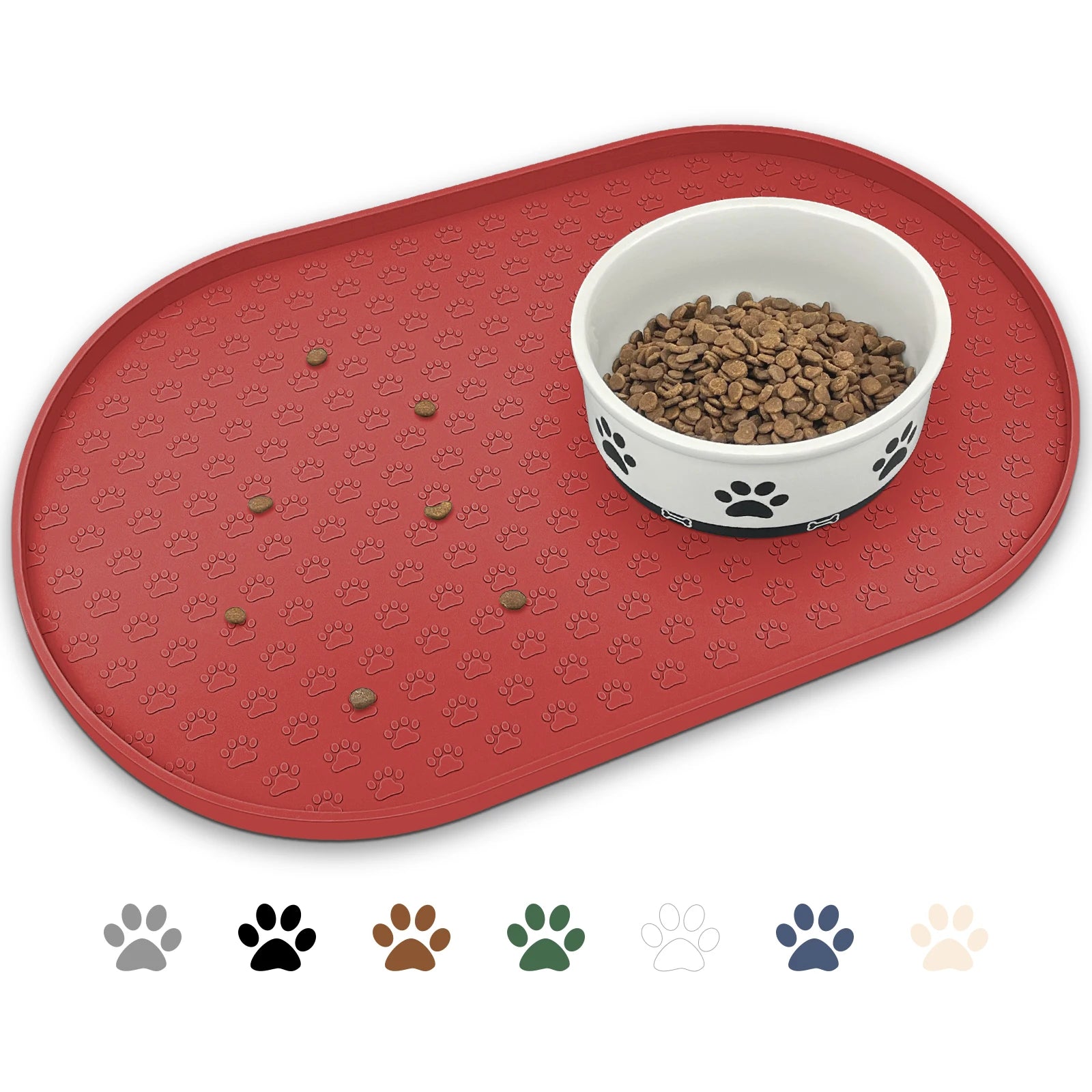 Dog Food Mat Pet Placemat
